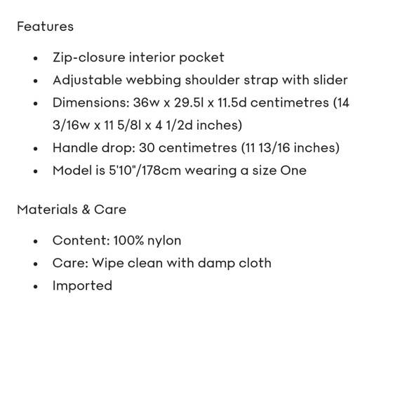 Brand new with tag Aritzia cross body bag - Picture 3 of 9